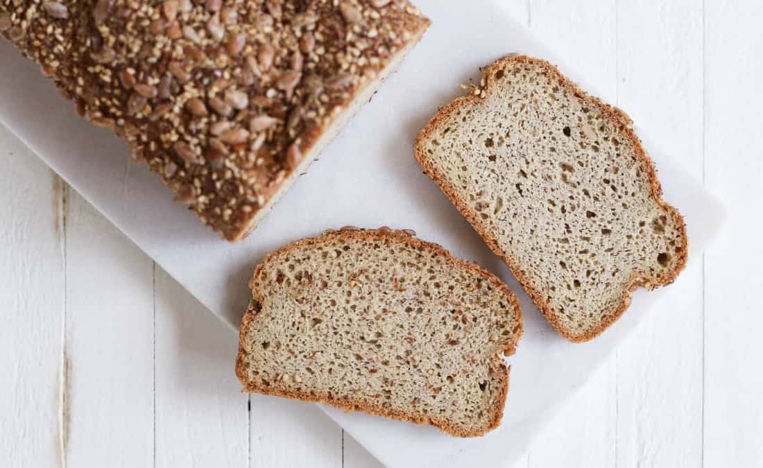 Seedy Low Carb Bread (gluten-free)