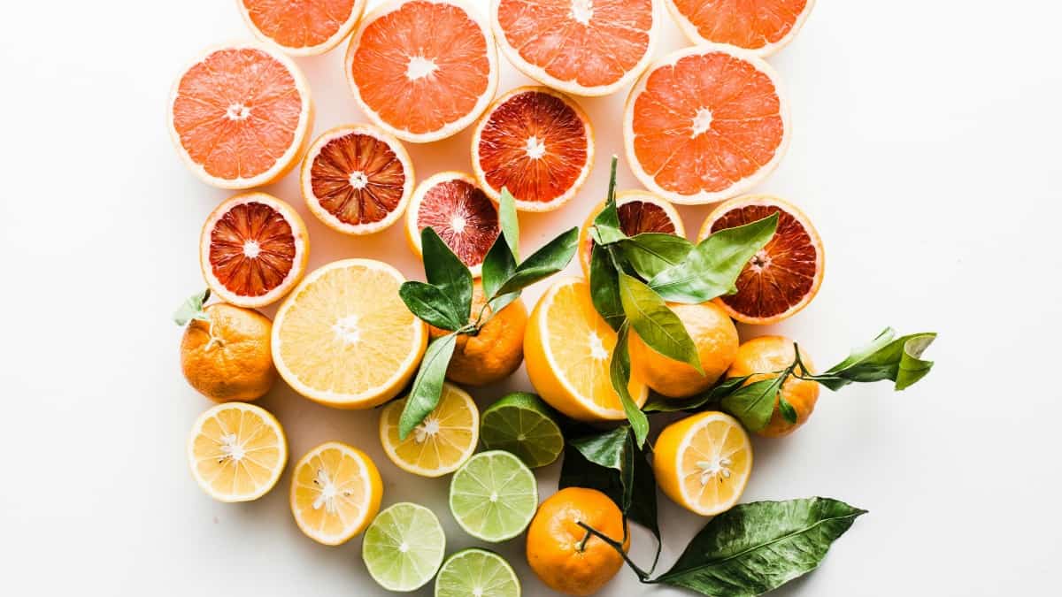 slices of citrus to use as homemade cleaners