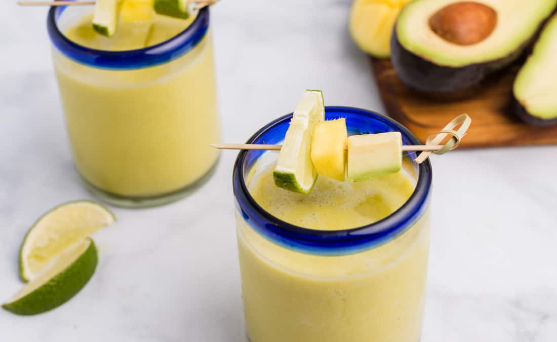 Avocado Mango Margarita - Patricia Bannan, MS, RDN