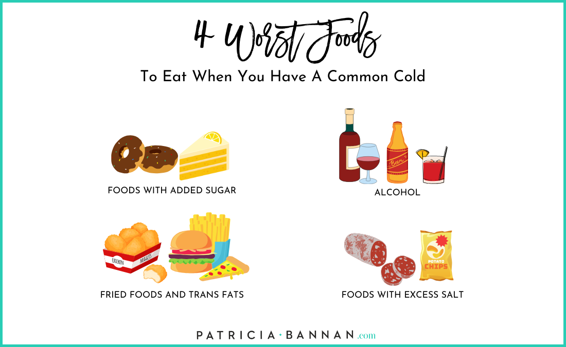 Foods You Should Not Eat When You're Sick